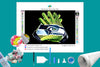 Seattle Seahawks NFL Gloves Diamond Painting