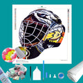 Anaheim Ducks NHL Goalie Mask Diamond Painting-Diamond Painting Hut