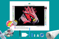 Arizona Cardinals NFL Gloves Diamond Painting-Diamond Painting Hut