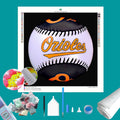 Baltimore Orioles MLB Diamond Painting-Diamond Painting Hut