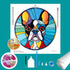 Boston Terrier Crystal Diamond Painting