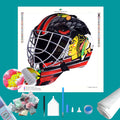 Chicago Blackhawks NHL Goalie Mask Diamond Painting-Diamond Painting Hut
