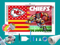 Chiefs NFL Flag Diamond Painting