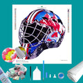 Colorado Avalanche NHL Goalie Mask Diamond Painting-Diamond Painting Hut