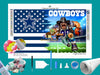 Cowboys NFL Flag Diamond Painting