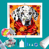 Dalmatian in Fall Diamond Painting