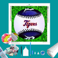 Detroit Tigers MLB Diamond Painting-Diamond Painting Hut