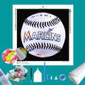Florida Marlins MLB Diamond Painting-Diamond Painting Hut