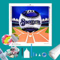 Milwaukee Brewers MLB Diamond Painting-Diamond Painting Hut