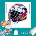 Montreal Canadiens NHL Goalie Mask Diamond Painting-Diamond Painting Hut