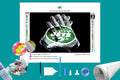 New York Jets NFL Gloves Diamond Painting-Diamond Painting Hut
