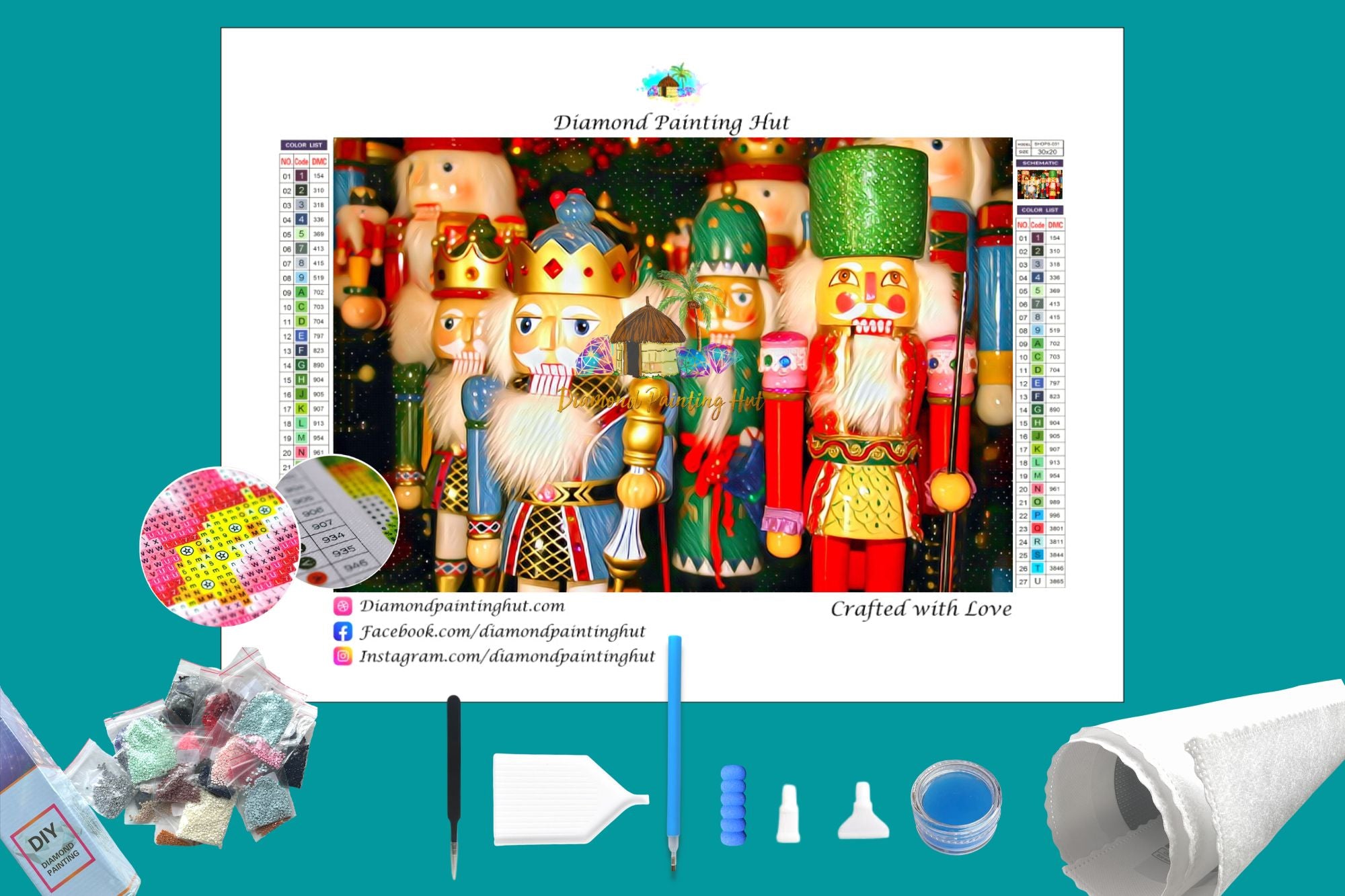 Nutcracker Diamond Painting Diamond Painting Hut