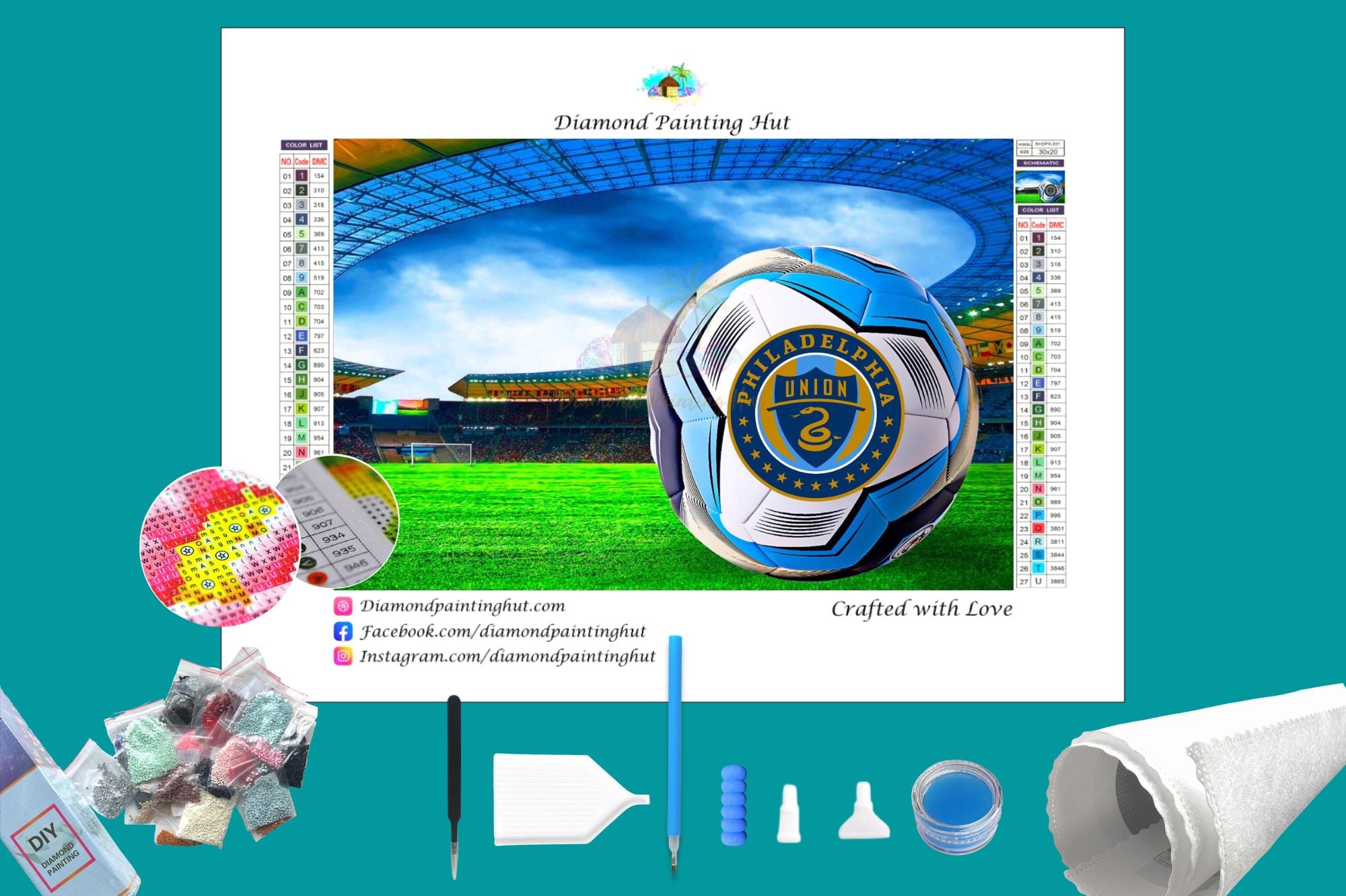Philadelphia Union MLS Diamond Painting - Diamond Painting Hut