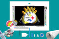 Pittsburgh Steelers NFL Gloves Diamond Painting-Diamond Painting Hut