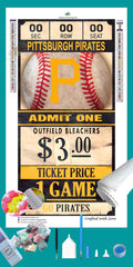 Pittsburgh Pirates MLB Ticket Diamond Painting-Diamond Painting Hut