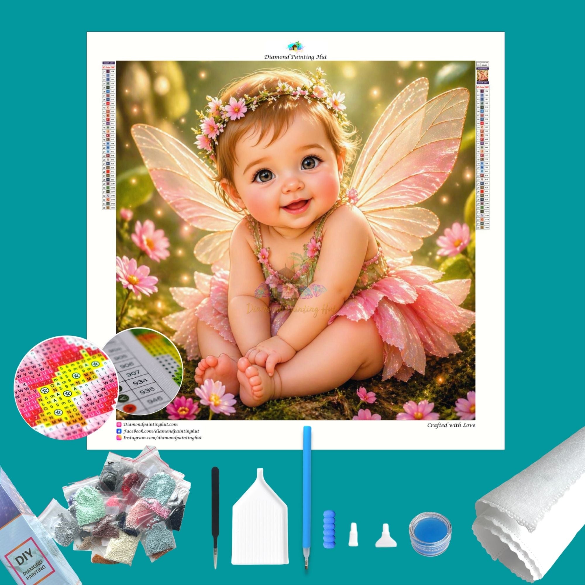 Pixie Fairy Diamond Painting - Diamond Painting Hut