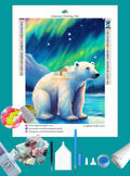 Polar Bear Winter Diamond Painting