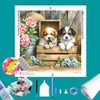 Puppies Diamond Painting