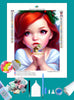 Red Haired Girl Diamond Painting