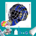 St. Louis Blues NHL Goalie Mask Diamond Painting-Diamond Painting Hut