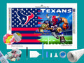 Texans NFL Flag Diamond Painting