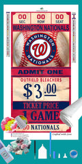 Washington Nationals MLB Ticket Diamond Painting-Diamond Painting Hut