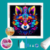 Wolf Crystal Diamond Painting