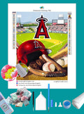 Angels MLB Home Diamond Painting-Diamond Painting Hut