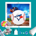 Blue Jays MLB Pitcher Diamond Painting-Diamond Painting Hut