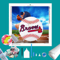 Braves  MLB Pitcher Diamond Painting-Diamond Painting Hut