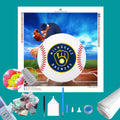 Brewers MLB Pitcher Diamond Painting-Diamond Painting Hut