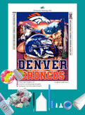 Broncos NFL Home Diamond Painting-Diamond Painting Hut