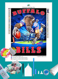 Buffalo Bills NFL Diamond Painting-Diamond Painting Hut