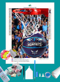 Charlotte Hornets NBA Basketball Diamond Painting-Diamond Painting Hut