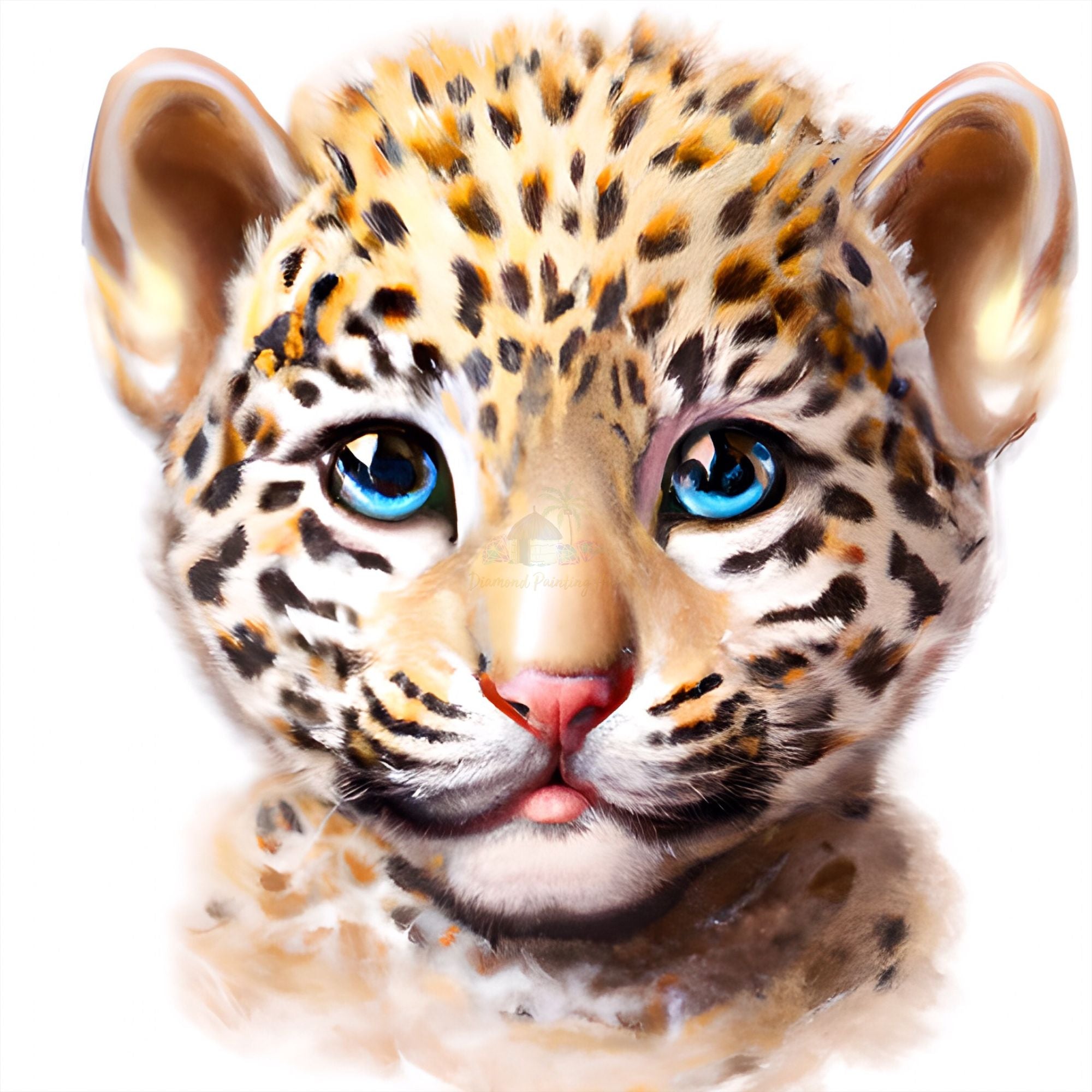 Diamond Painting - Cheetah Face