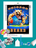 Chicago Bears NFL Diamond Painting-Diamond Painting Hut