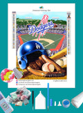 Dodgers MLB Home Diamond Painting-Diamond Painting Hut
