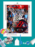 Houston Rockets NBA Basketball Diamond Painting-Diamond Painting Hut