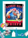 Kansas City Chiefs NFL Diamond Painting-Diamond Painting Hut