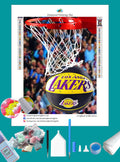 Los Angeles Lakers NBA Basketball Diamond Painting-Diamond Painting Hut