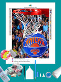 New York Knicks NBA Basketball Diamond Painting-Diamond Painting Hut
