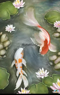Koi Fishes Diamond Painting-Diamond Painting Hut