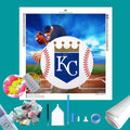 Royals MLB Pitcher Diamond Painting-Diamond Painting Hut