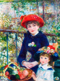 Two Sister by Pierre-Auguste Renoir Diamond Painting-Diamond Painting Hut