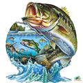 Large Mouth Bass Fish Diamond Painting-Diamond Painting Hut